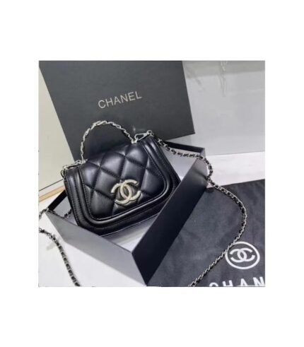 CHANEL BLACK MINI PURSE