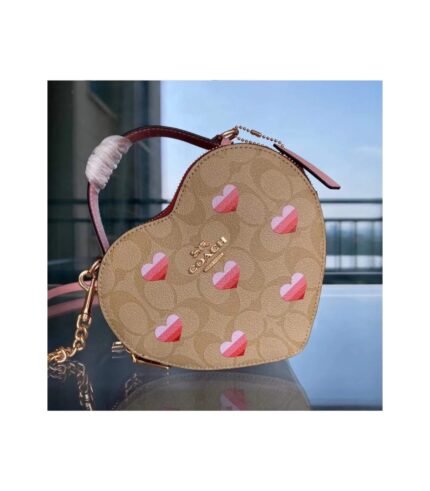 LIMITED EDITION COACH HEART PURSE
