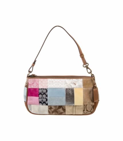 VINTAGE COACH PATCHWORK PURSE *VERY RARE*