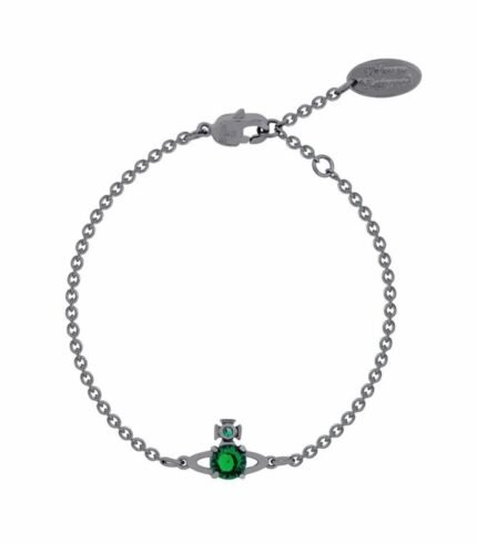 VIVIENNE WESTWOOD GREEN ORB BRACELET (RARE)