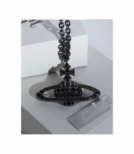 VIVIENNE WESTWOOD EMBELLISHED BAS RELIEF NECKLACE