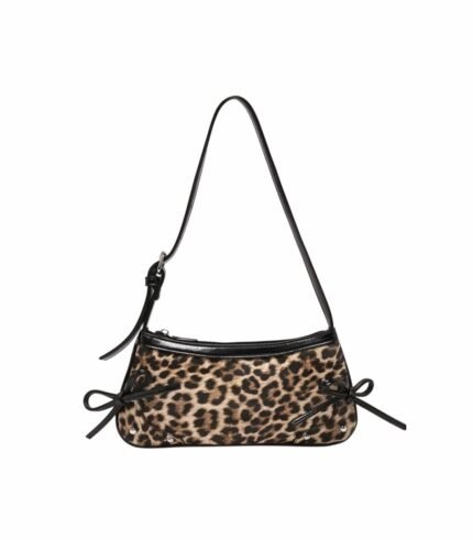 Y2K SHOULDER CHEETAH PURSE